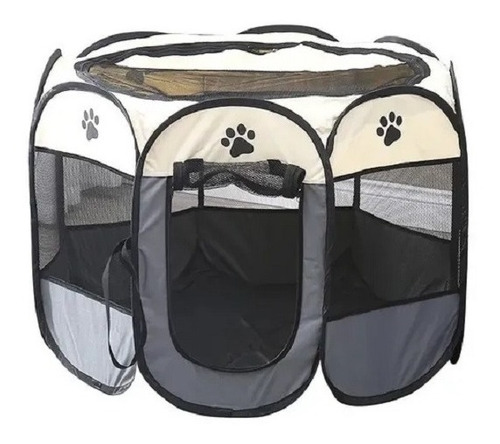 Corral Para Mascotas Gato Perro Talla L 114x58cm