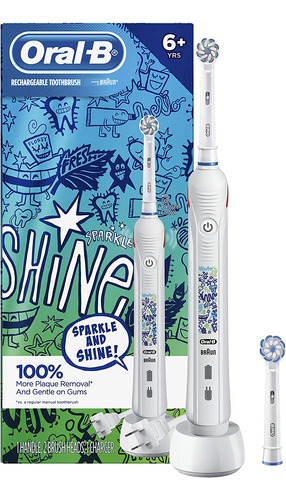 Oral-b Cepillo Para Polvo De Dientes Eléctrico Para Niños Co