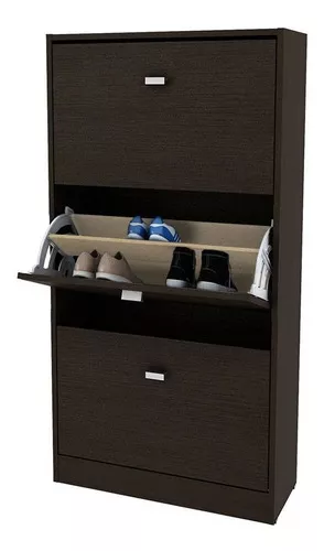 Mueble Zapatero Organizador 18 Pares Tabaco RP1300