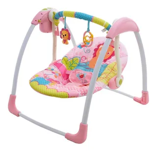 Columpio Mecedora Para Bebe Mimo Prinsel Rosa