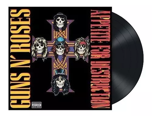 GUNS N' ROSES - APPETITE FOR DESTRUCTION - VINILO - IMPORTADO