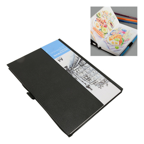 Z Cuaderno De Bocetos A4 De 80 Hojas, Multiusos, 130 G/m²,