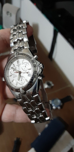 Relogio Tissot Pr200 Cronograf Vidro Saphira Aço 200 Metros