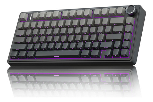 Aula Teclado Mecánico Inalámbrico F75 Pro, 75% De Juntas De