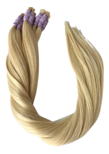 Cabelo Humano Vietnamita Loiro P/mega-hair 70a75cm/50 Grs.