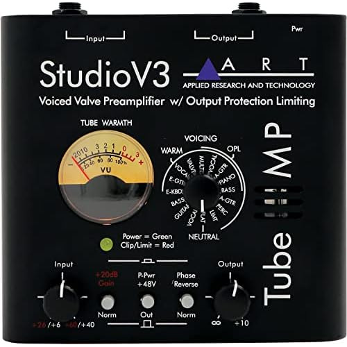 Preamplificador De Válvula Voiced Studio V3 Protecció...