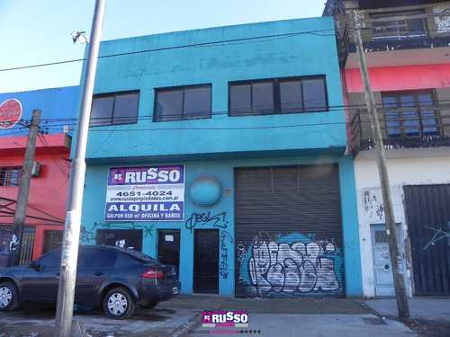 Alquiler Galpon San Justo 650 Mtrs