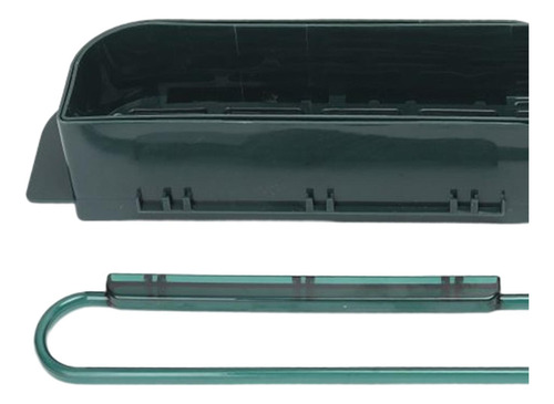 Escurridor De Platos, Estante Verde-2 Verde-2 37cmx9cmx7cm