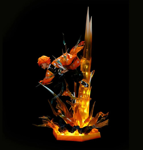 Figura De Acción Demon Slayer Agatsuma Zenitsu Thunderclap T