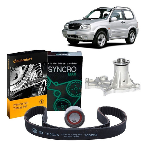 Kit Distribucion + Bomba Para  Grand Vitara 1.6 G16b 98-05