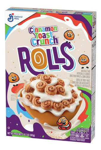 General Mills Cereal De Trigo Y Maíz Endulzado Cinnamon Toas