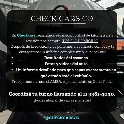 Revisión Mecanica Pre Compra Escaneo Autos - A Domicilio!