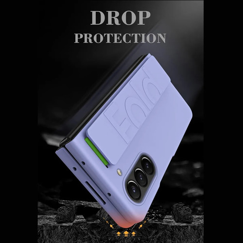 Funda De Silicona Para Samsung Galaxy Z Fold 6, Funda Con Fu