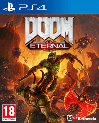 Compatible Con Playstation  - Bethesda Doom Eternal - Plays.