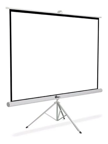 Imagen 1 de 2 de Pantalla Proyeccion Qian Diban Qpd-69602 Blanca Mate