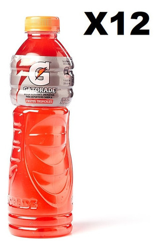 Gatorade Bebida Isotónica Frutas Tropicales 500ml Lf