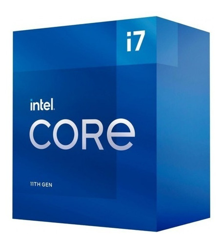 Imagen 1 de 10 de Microprocesador Intel Core I7 11700 Rocket Lake 4.9ghz Venex