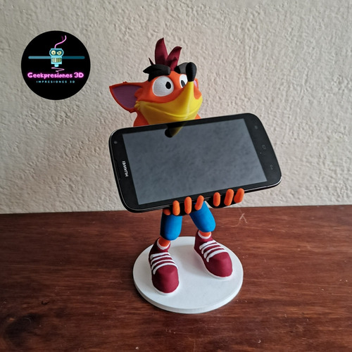 Base Para Control O Celular Crash Bandicoot