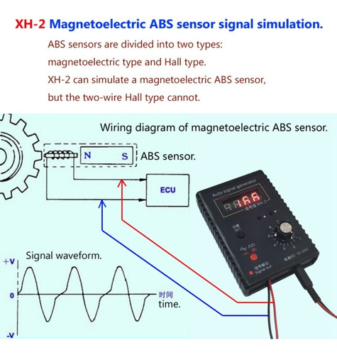 Xh-2 Generador De Señal Sensor Cigueñal Ckp Hall Abs