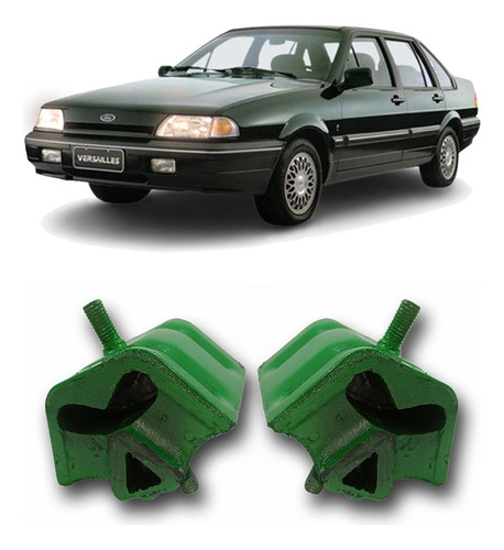 Par Coxim Verde Lateral Motor Ford Versailles Ap 1991 A 1996