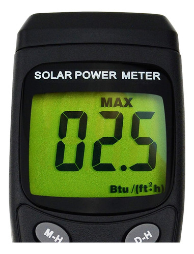 Medidor De Potencia Solar Digital Portátil (piranómet...