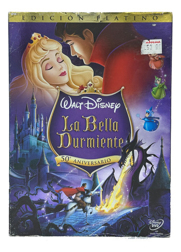 Disney La Bella Durmiente Edición Platino Original Dvd