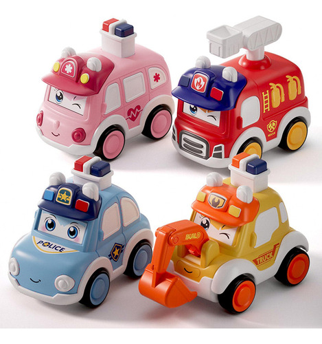 3 Press And Go Car, Vehículos Bonitos Y Coche De Ingenieria