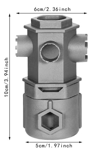 Llave Para Grifo Con Destornillador, Herramienta Compacta De