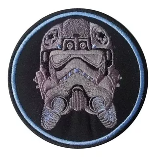 Star Wars Parche Bordado. Casco Star Wars Piloto De Caza Tie