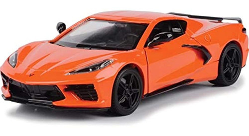 Motor Max 2020 Chevy Corvette C8 Stingray, Coche De Juguete