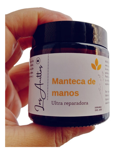 Manteca De Manos Ultra Reparadora Cosmética Natural