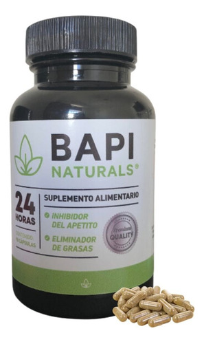 Bapi Naturals, Inhibidor Del Apetito + Eliminador De Grasas