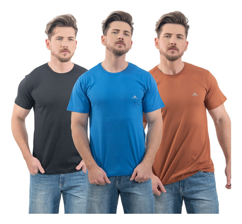 Kit 9 Camisetas Algodão Curta Básica Preço Custo Essa Semana