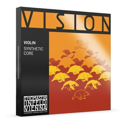 Imagen 2 de 2 de Encordado Violin 4/4 Thomastik Vienna Vision Vi100 Medium