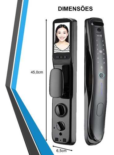 Bloqueo de cámara digital biométrica S931 Automat Wifi