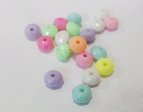 800 Donas Mostacillas Colores Pasteles Mostacillas