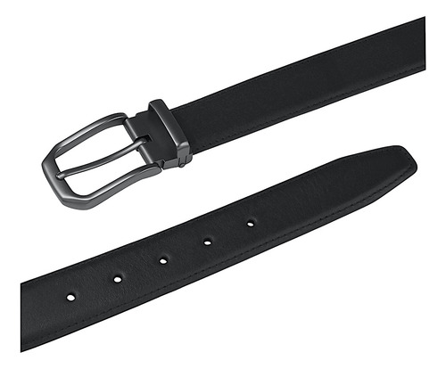 Cinturón Caballero Stylo 021 Piel Negro Color Café Talla 34