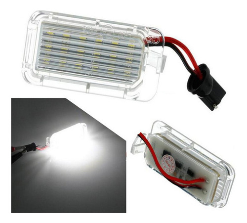 Lámpara De Matrícula De Coche Led Blanca Sin Errores De 6k N