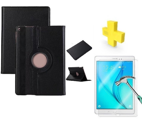 Kit Cristal Templado + Funda Giratoria Para iPad Mini 1 2 3