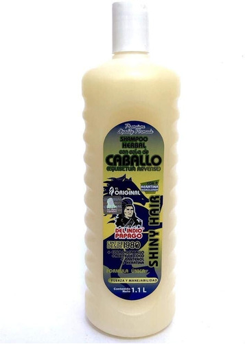 Shampoo Cola De Caballo Anticaída Crecimiento Y Brillo 1 Lt.