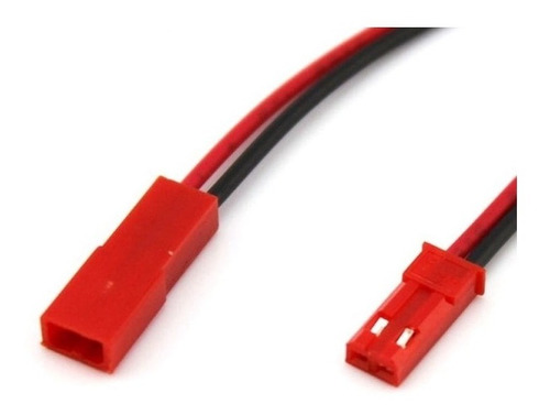 Par Cable Conector Jst Hembra Macho Dron Pila Bateria Carro