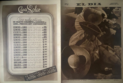 Antiguo El Día N° 446 1941 Los Olímpicos Celestes 3pb8 (Usado)
