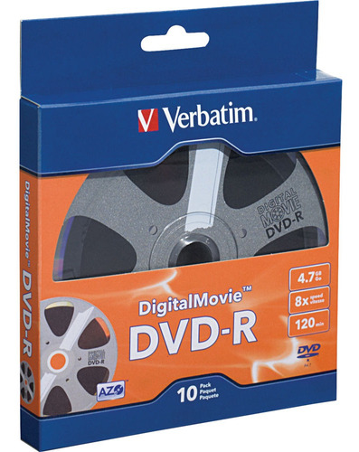 Dvd-r Digitalmovie 4.7gb 8x Verbatim