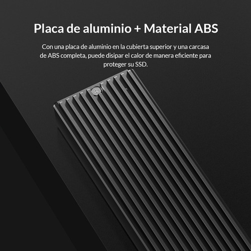 Case Cofre Disco Ssd M.2 Nvme Orico Usb 3.1 Usb 3.0