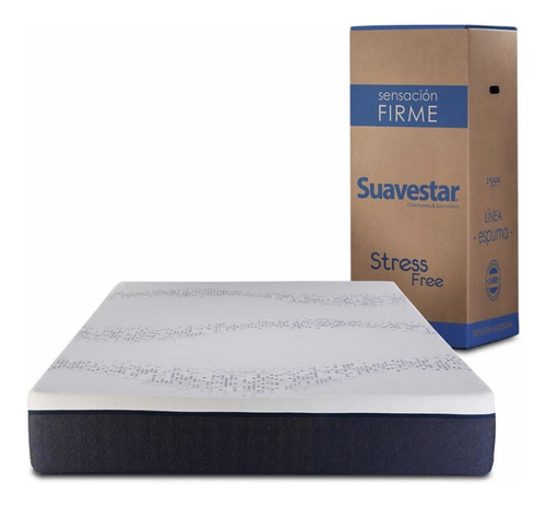 Imagen 1 de 4 de Colchonbox Suavestar 200x160 Alta Densidad Envío Gratis!!