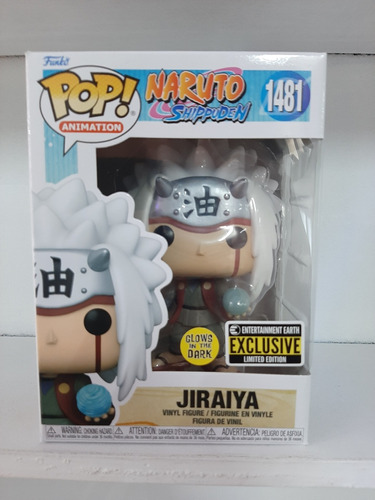 Funko Pop! Animation Naruto Shippuden Jiraiya Glow 1481 Ee