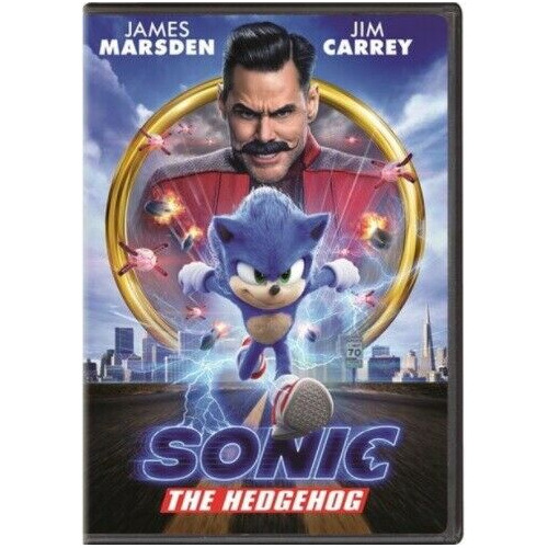 Película Dvd Sonic The Hedgehog De Paramount