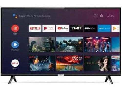 Imagem 1 de 6 de Tv 40p Tcl Led Smart Full Hd Hdmi Usb Comando De Voz Tv 40