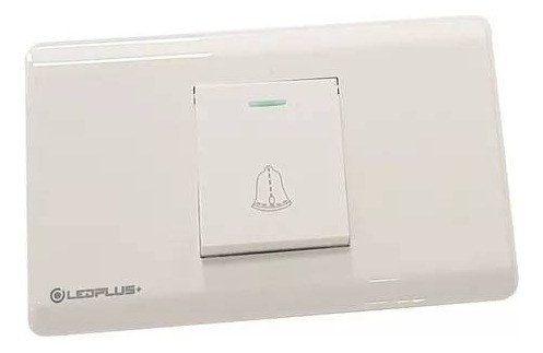 Interruptor Timbre Blanco Linea Spark Ledplus