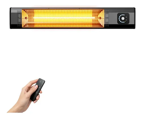 Aquecedor Elétrico Para Pátio Nfccra 86cm 1500w Infravermelh
